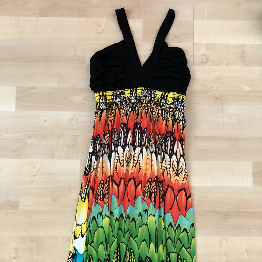 Multicolor maxi dress